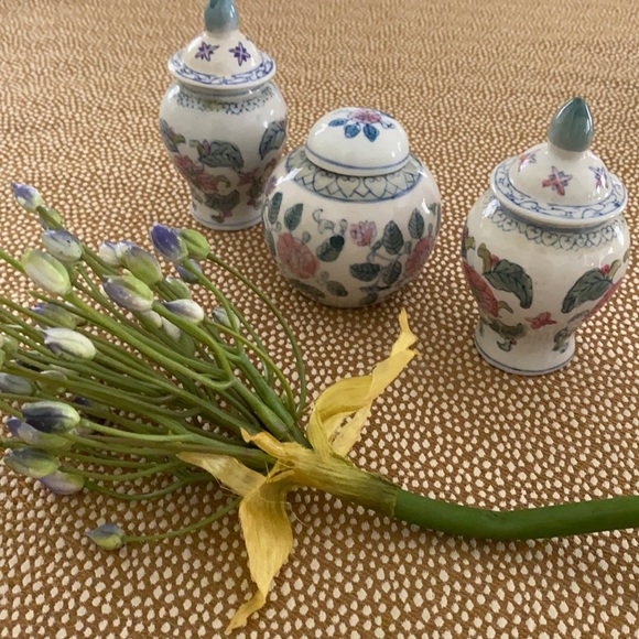 VINTAGE COLLECTION MINI GINGER JARS (3)